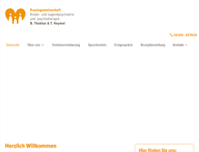 Tablet Screenshot of kjpp-mettmann.de